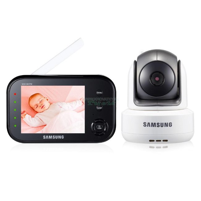 Видеоняня Samsung SEW-3037WP (поворотная камера) Видеоняня Samsung SEW-3037WP (поворотная камера)