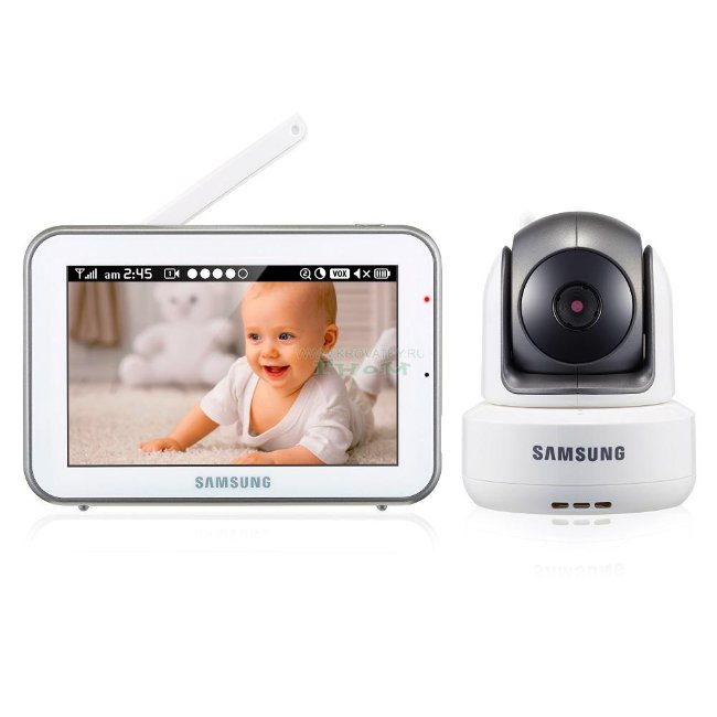 Видеоняня Samsung SEW-3043WP (поворотная камера) Видеоняня Samsung SEW-3043WP (поворотная камера)