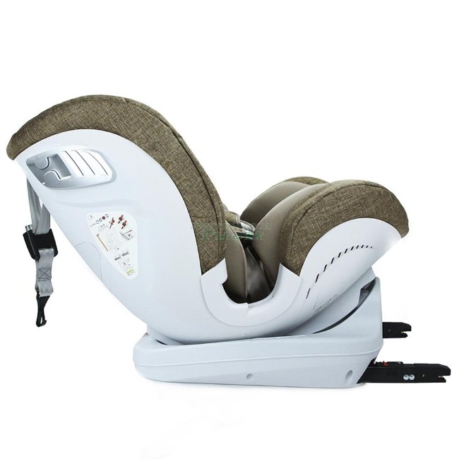 Автокресло "TOREGO" DRIVE JM05 (от 0 до 25 кг с системой ISOFIX) съемная база Коричневый/Лён Автокресло "TOREGO" DRIVE JM05 (от 0 до 25 кг с системой ISOFIX) съемная база Коричневый/Лён